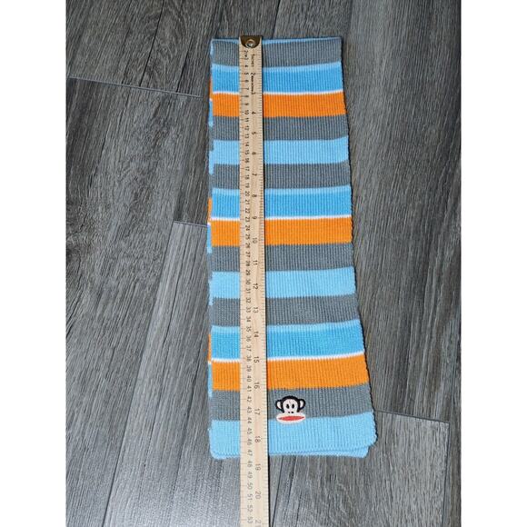Paul Frank Julius Monkey Scarf kids Size 4-16 38 Inches Long Viscose - Picture 2 of 5